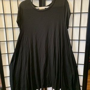 Pinc Black dress above knee 2XL